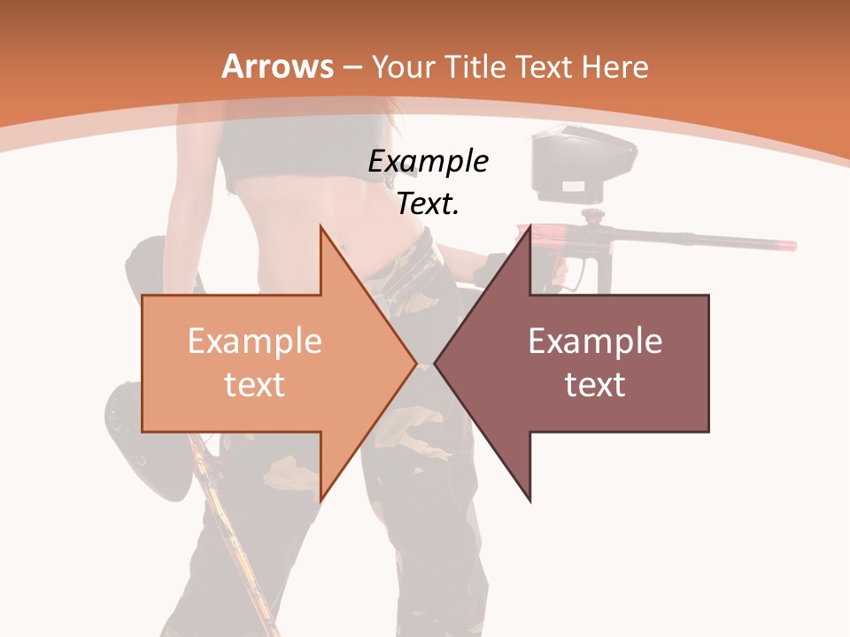 Mood Sport Girl PowerPoint Template