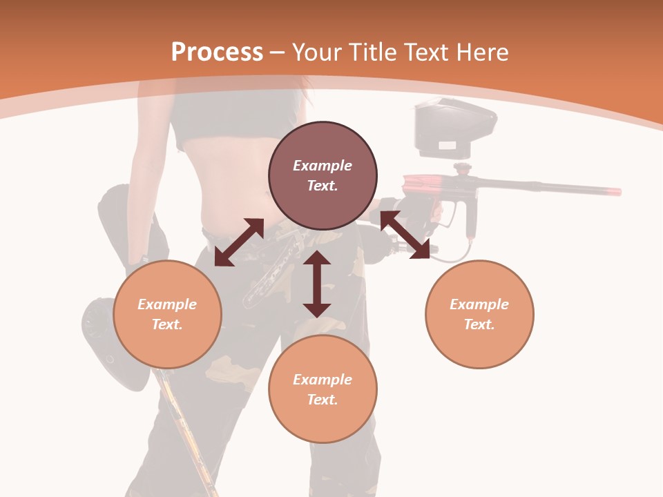 Mood Sport Girl PowerPoint Template