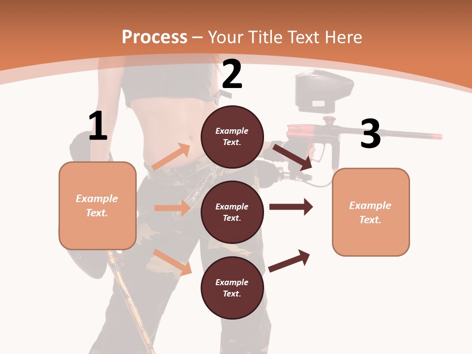 Mood Sport Girl PowerPoint Template