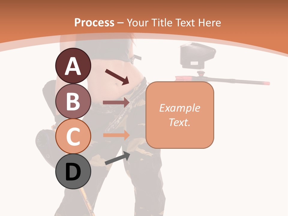 Mood Sport Girl PowerPoint Template