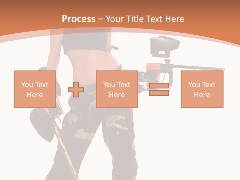 Mood Sport Girl PowerPoint Template