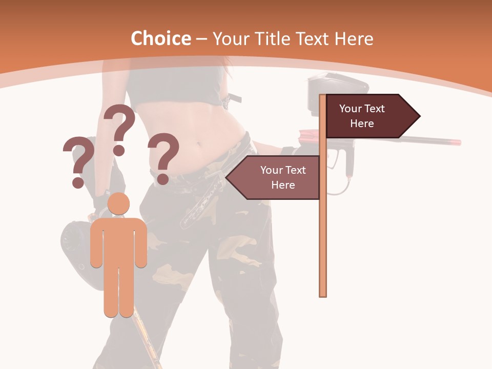 Mood Sport Girl PowerPoint Template