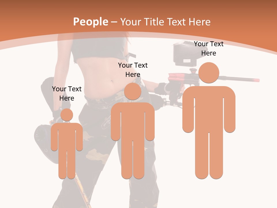 Mood Sport Girl PowerPoint Template