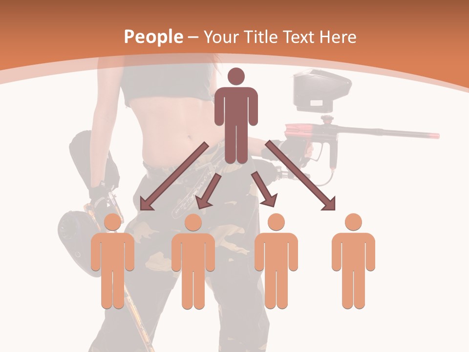 Mood Sport Girl PowerPoint Template