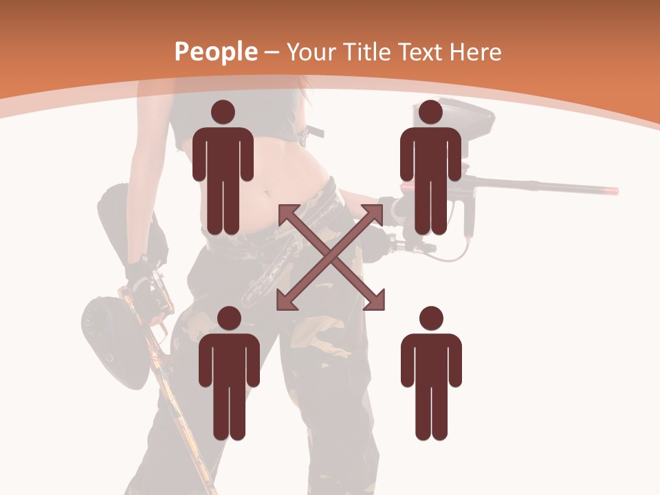 Mood Sport Girl PowerPoint Template