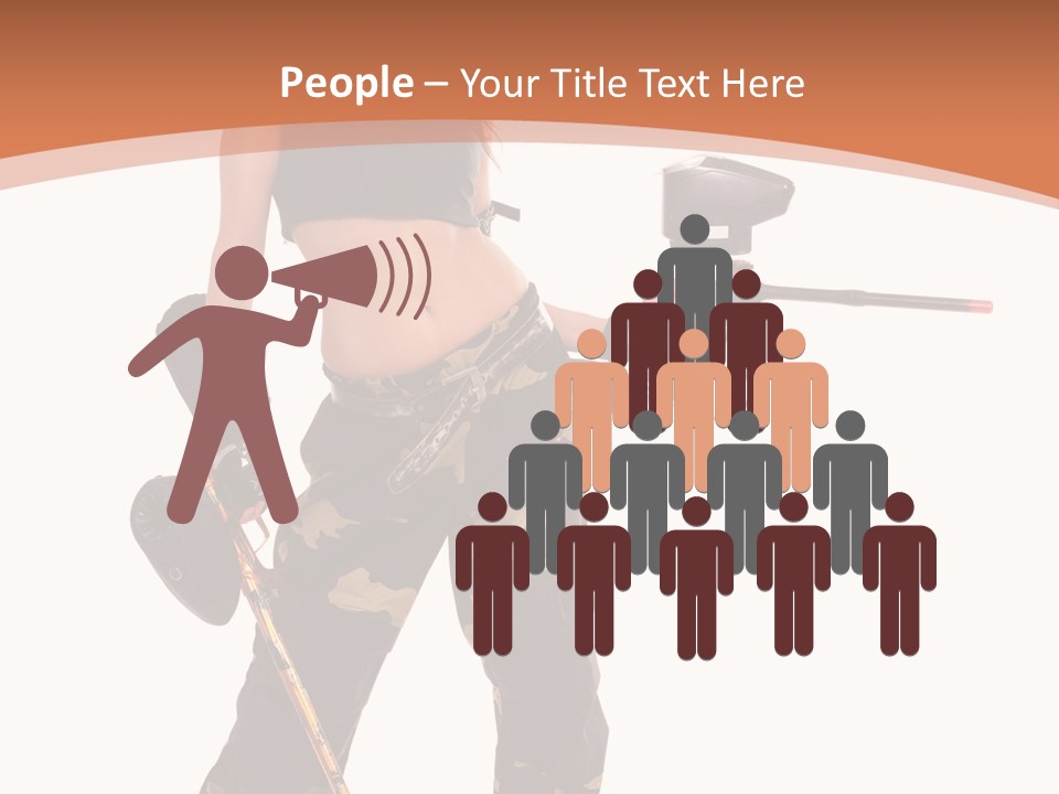 Mood Sport Girl PowerPoint Template