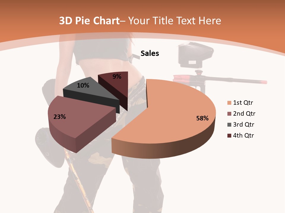Mood Sport Girl PowerPoint Template