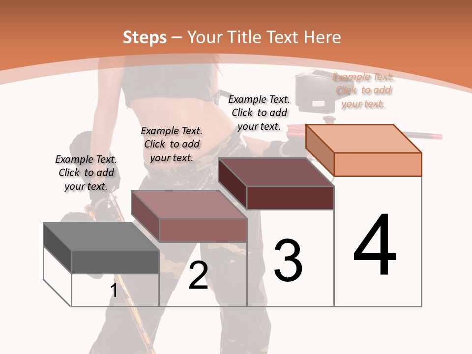 Mood Sport Girl PowerPoint Template