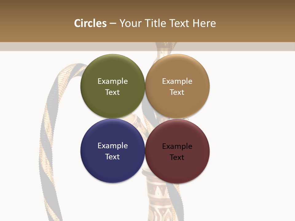 Bong Inhalation Pipe PowerPoint Template