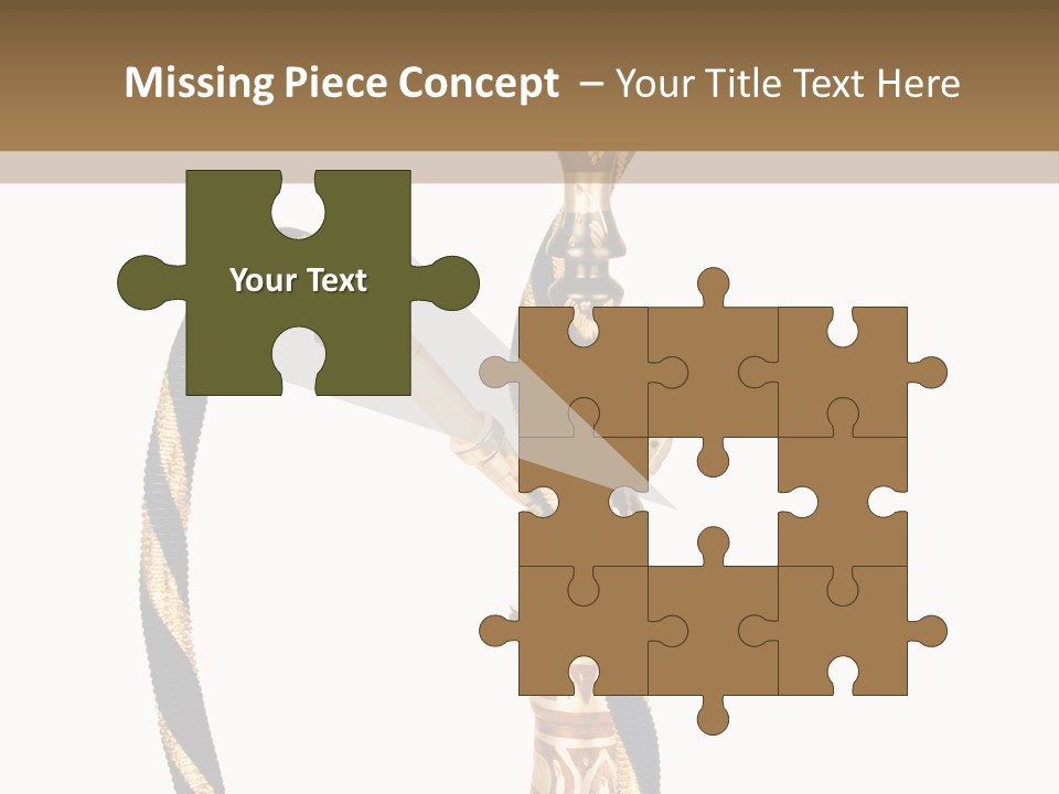 Bong Inhalation Pipe PowerPoint Template