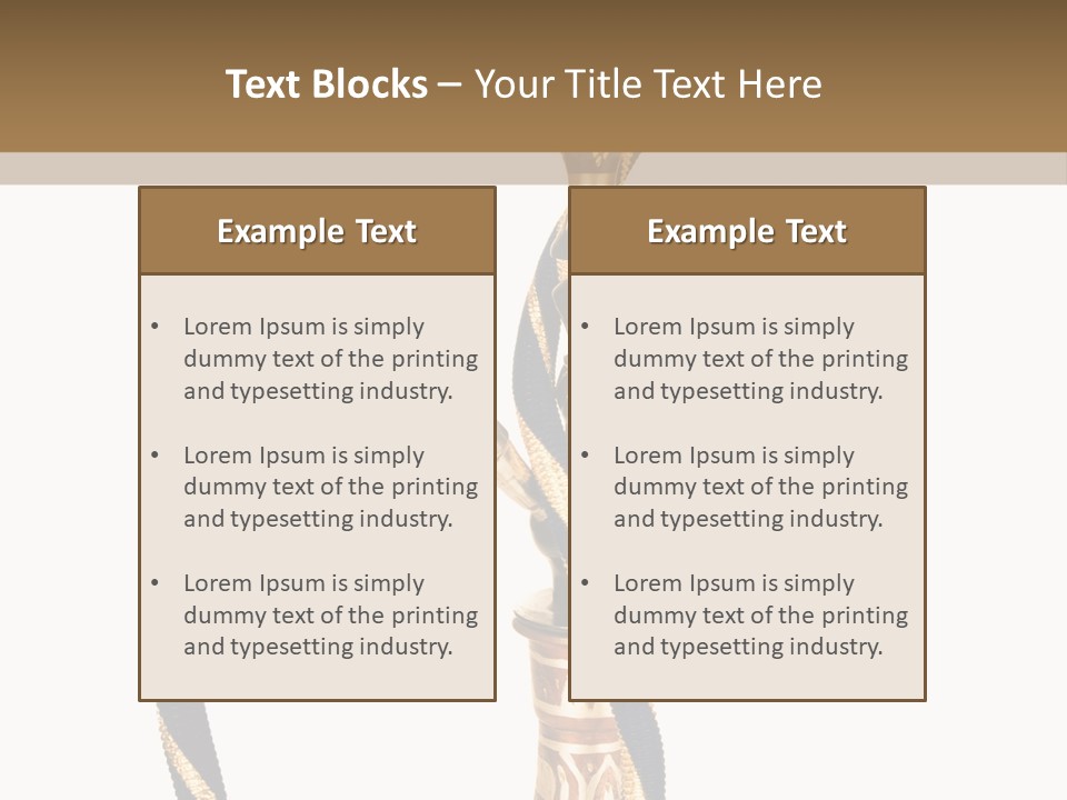 Bong Inhalation Pipe PowerPoint Template
