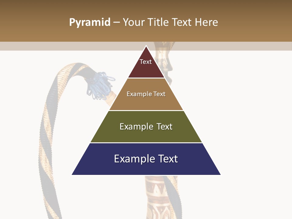 Bong Inhalation Pipe PowerPoint Template