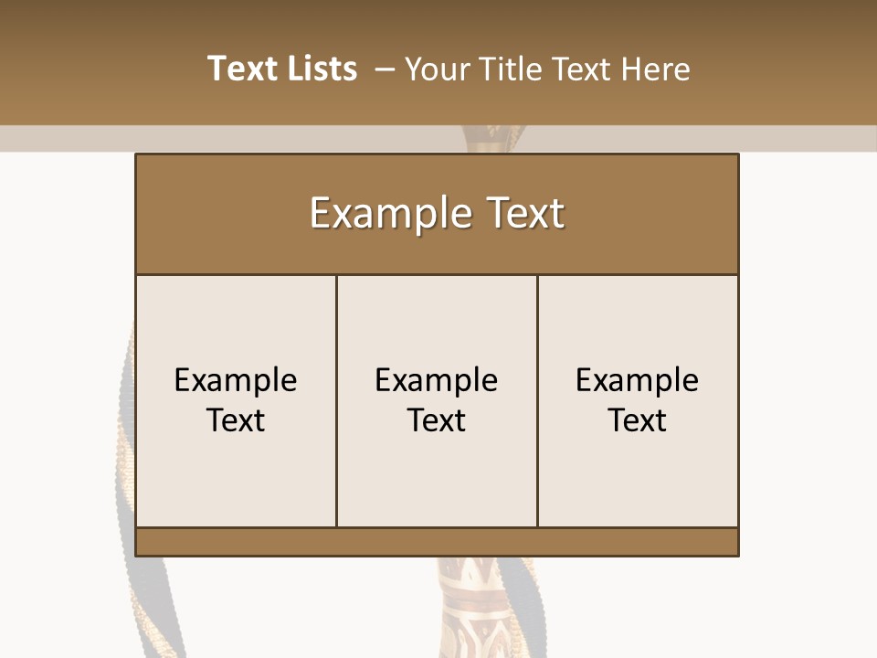 Bong Inhalation Pipe PowerPoint Template