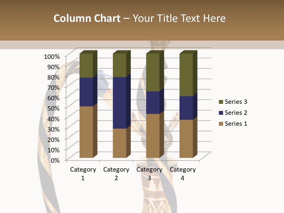Bong Inhalation Pipe PowerPoint Template