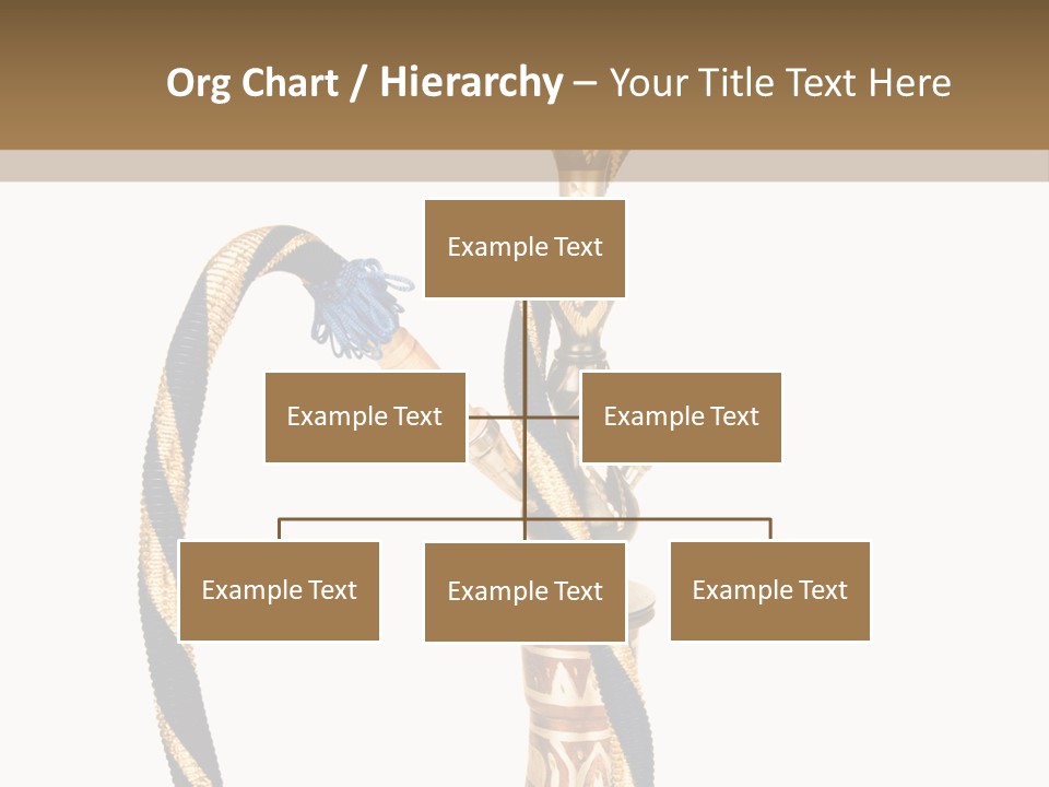 Bong Inhalation Pipe PowerPoint Template