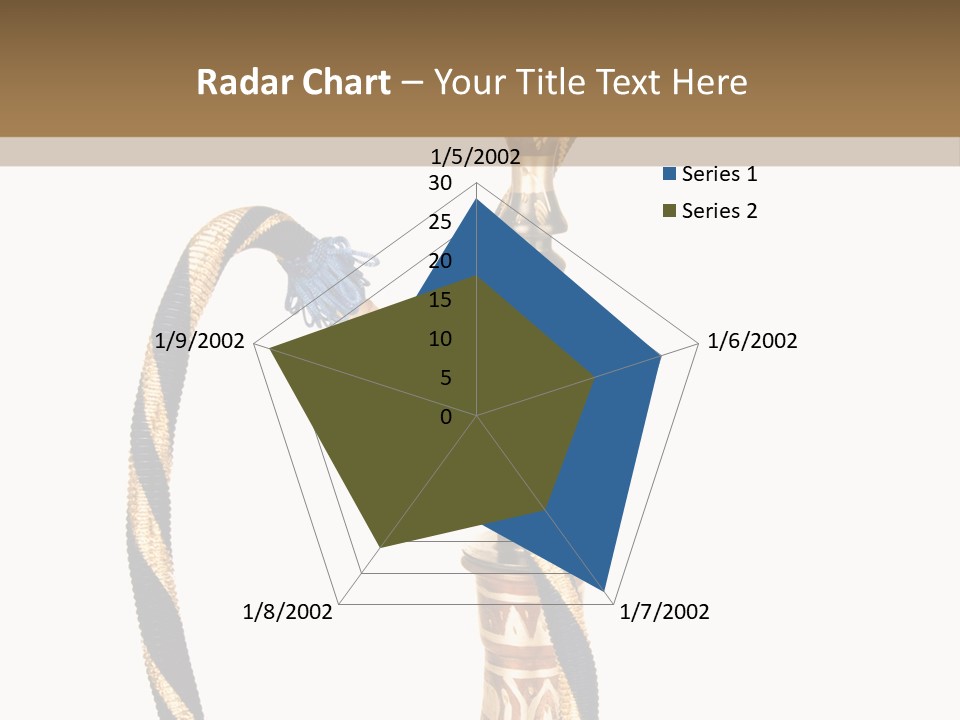 Bong Inhalation Pipe PowerPoint Template