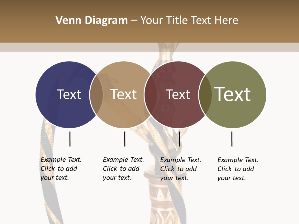 Bong Inhalation Pipe PowerPoint Template