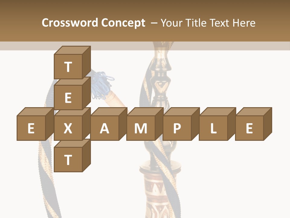 Bong Inhalation Pipe PowerPoint Template