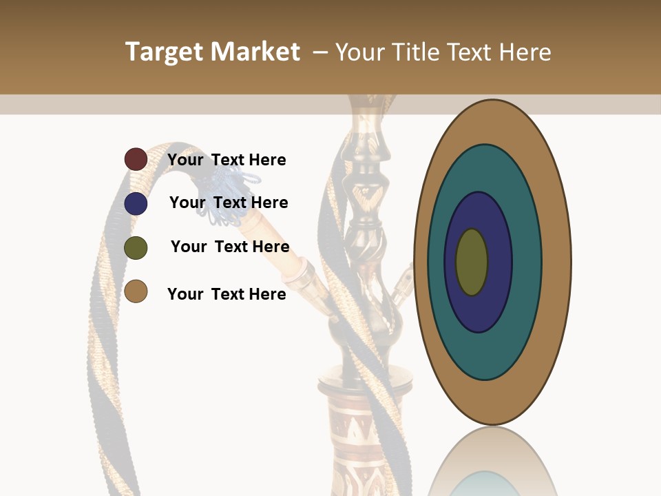 Bong Inhalation Pipe PowerPoint Template