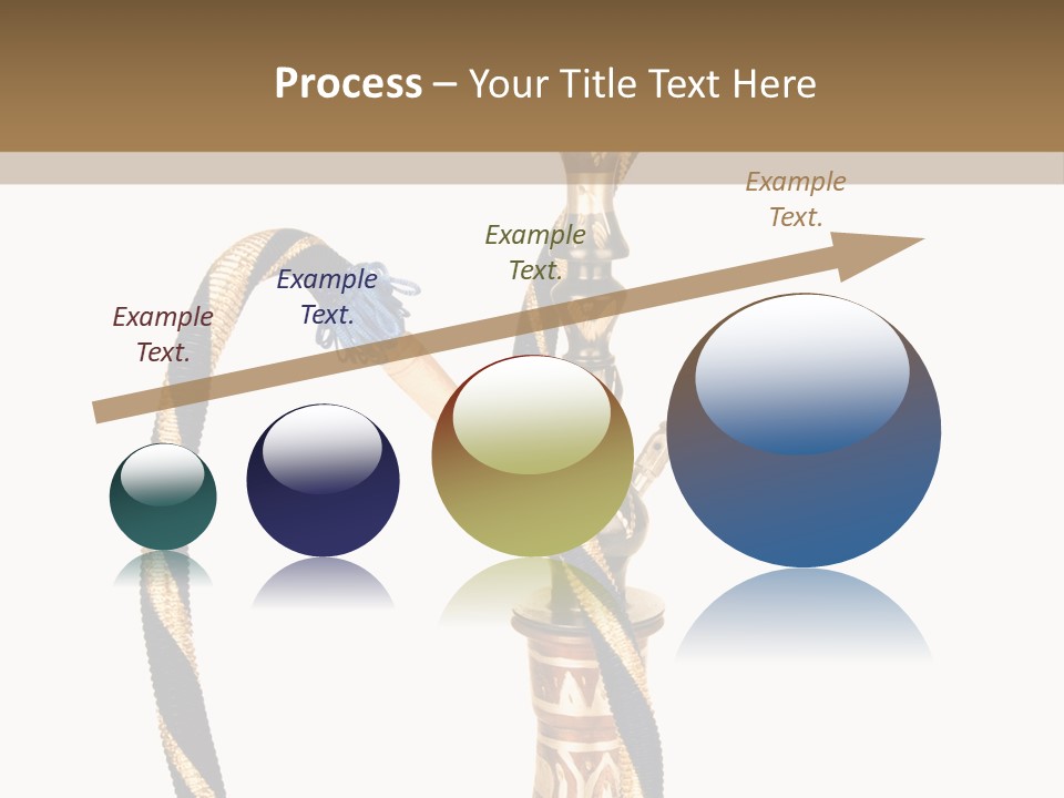 Bong Inhalation Pipe PowerPoint Template