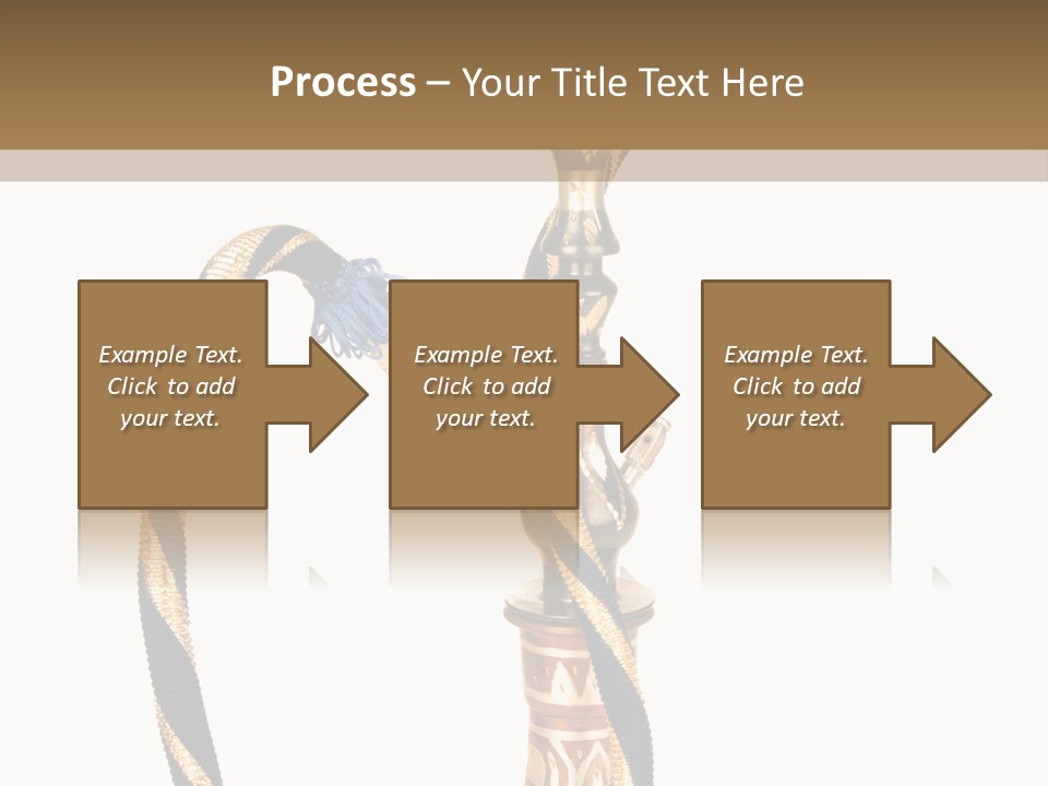 Bong Inhalation Pipe PowerPoint Template