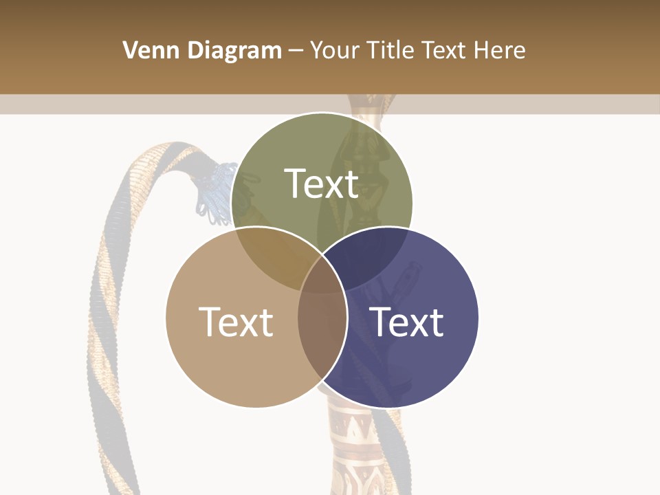 Bong Inhalation Pipe PowerPoint Template