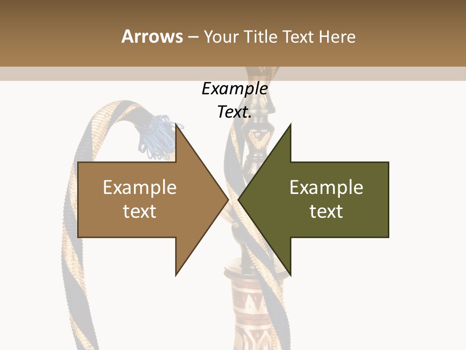 Bong Inhalation Pipe PowerPoint Template