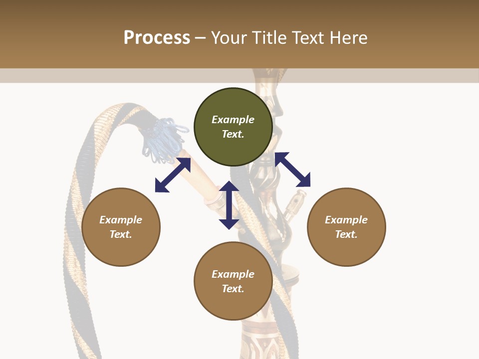 Bong Inhalation Pipe PowerPoint Template