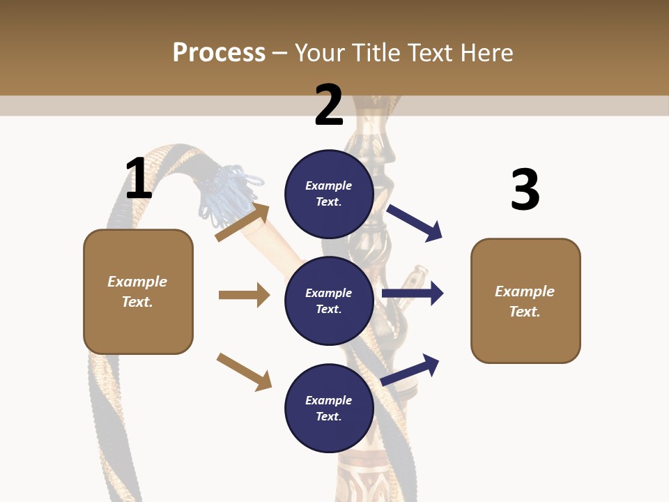 Bong Inhalation Pipe PowerPoint Template
