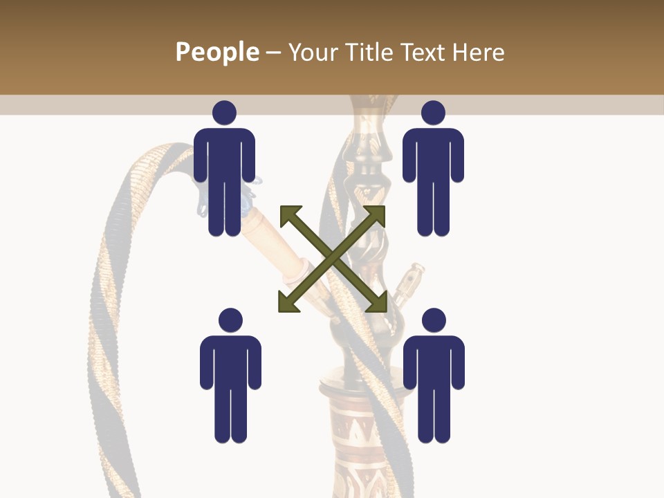 Bong Inhalation Pipe PowerPoint Template