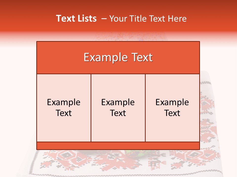 Ornate Russian Ornament PowerPoint Template