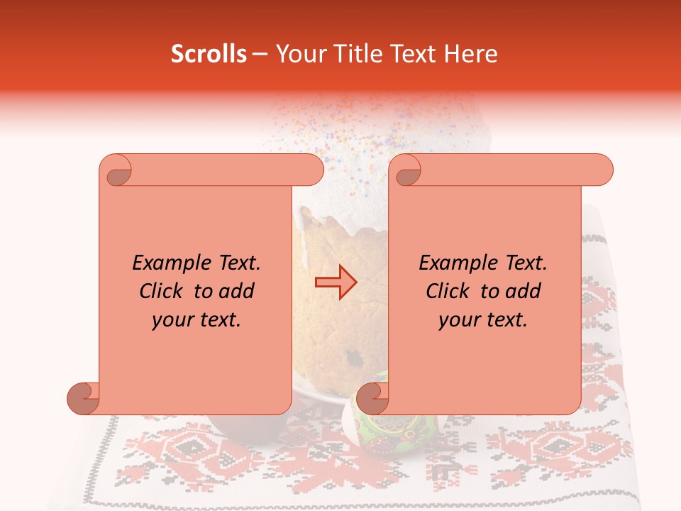 Ornate Russian Ornament PowerPoint Template