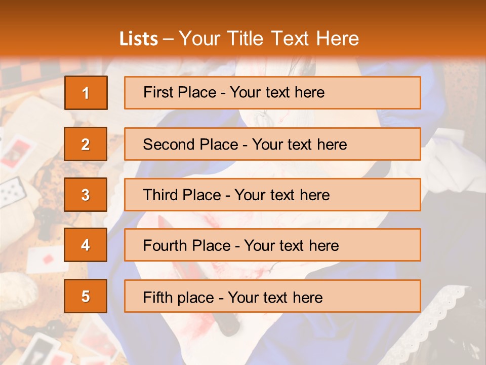 Emotional Doll Tale PowerPoint Template