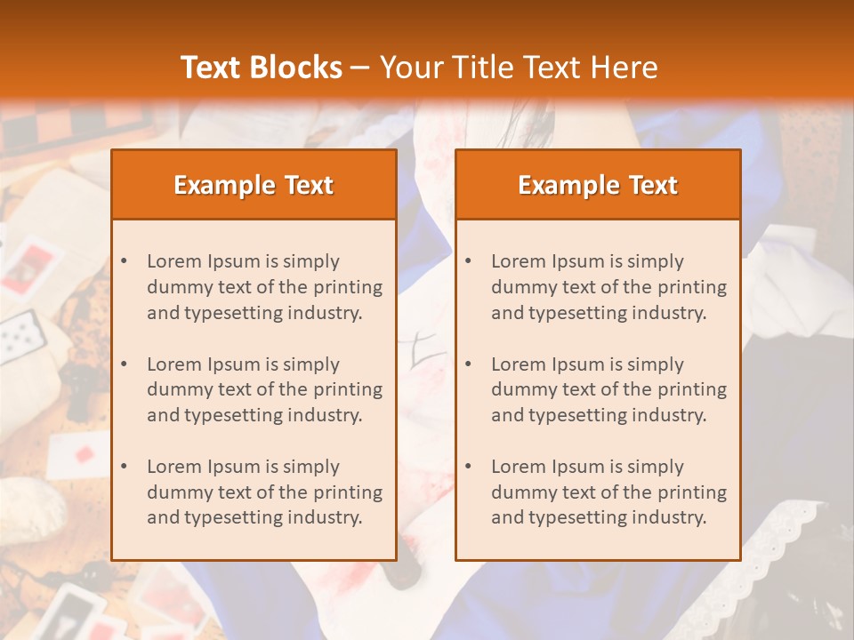Emotional Doll Tale PowerPoint Template