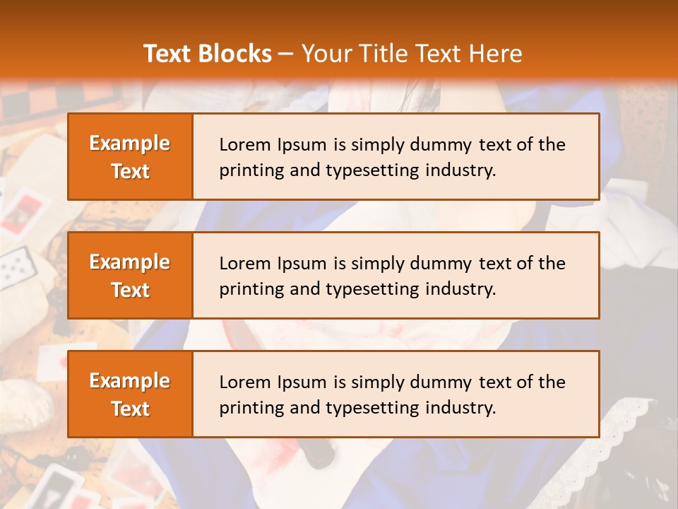Emotional Doll Tale PowerPoint Template