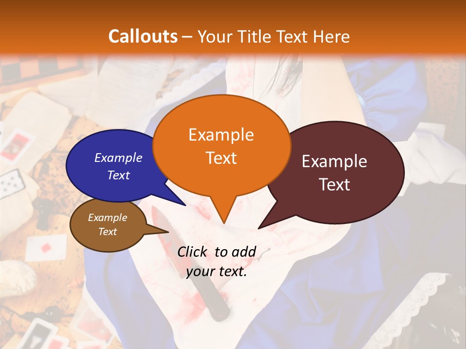 Emotional Doll Tale PowerPoint Template