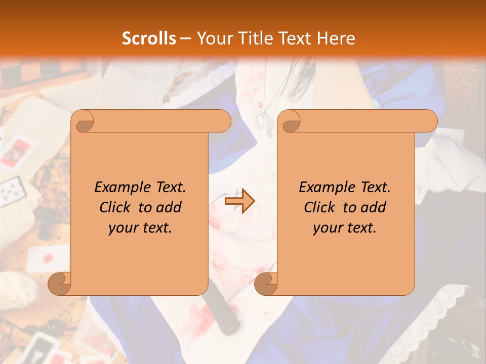 Emotional Doll Tale PowerPoint Template