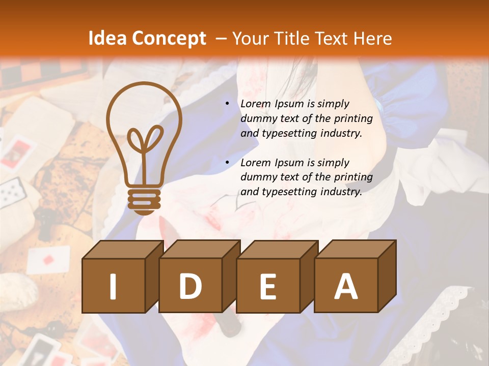 Emotional Doll Tale PowerPoint Template