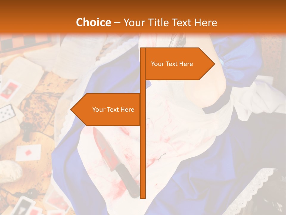 Emotional Doll Tale PowerPoint Template