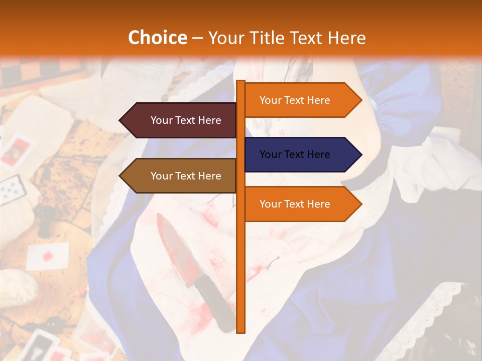 Emotional Doll Tale PowerPoint Template