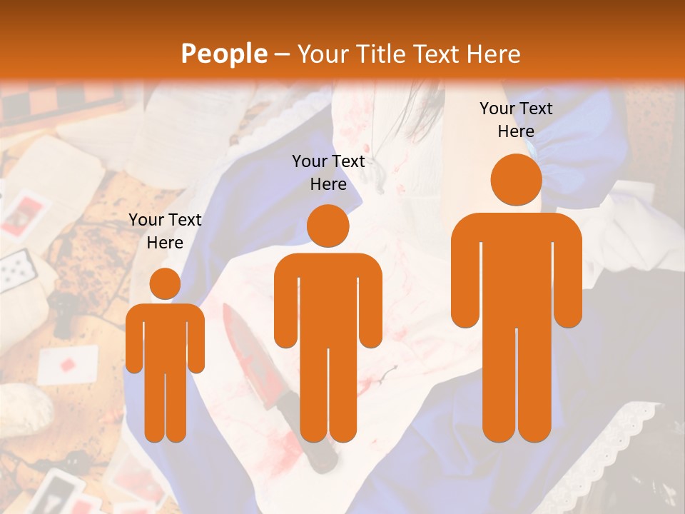 Emotional Doll Tale PowerPoint Template