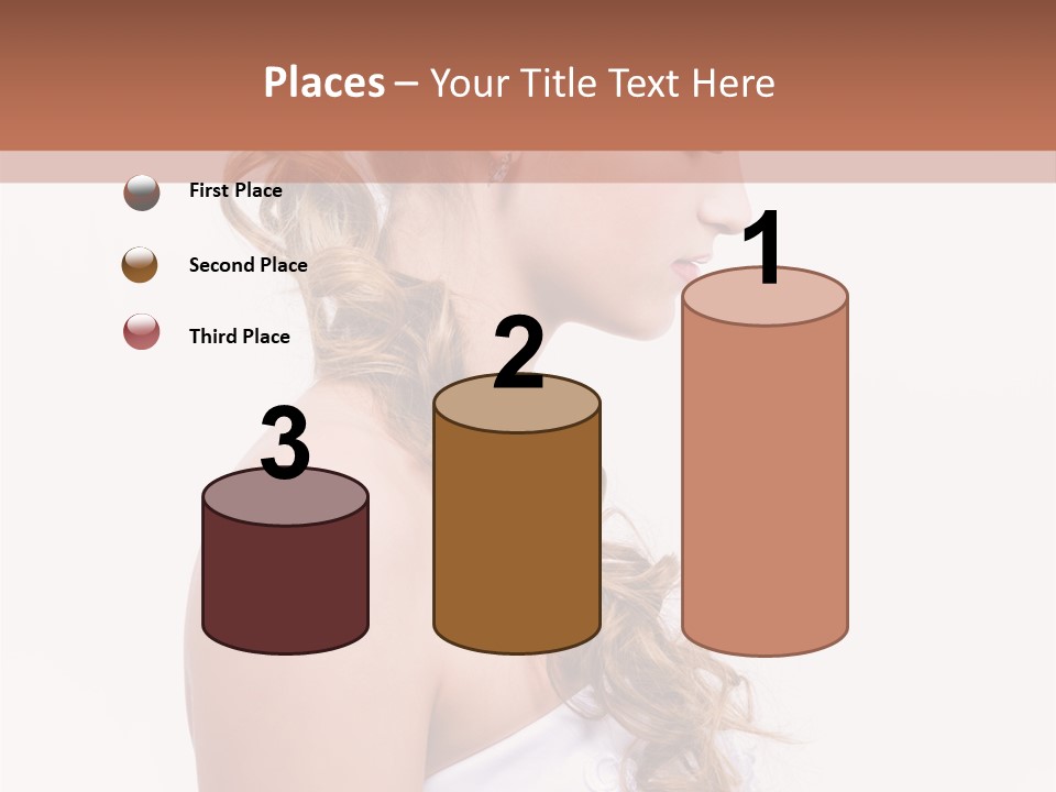 Blond Studio Necklace PowerPoint Template