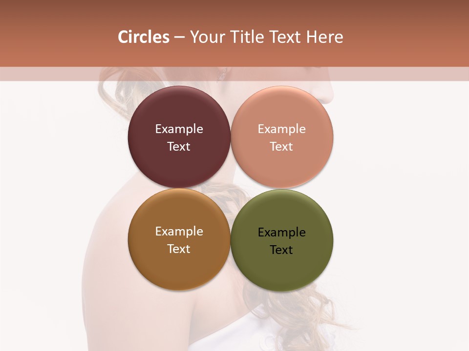 Blond Studio Necklace PowerPoint Template