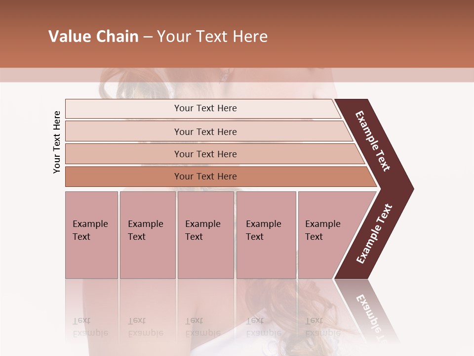 Blond Studio Necklace PowerPoint Template