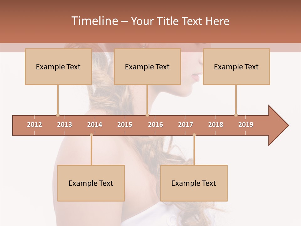 Blond Studio Necklace PowerPoint Template