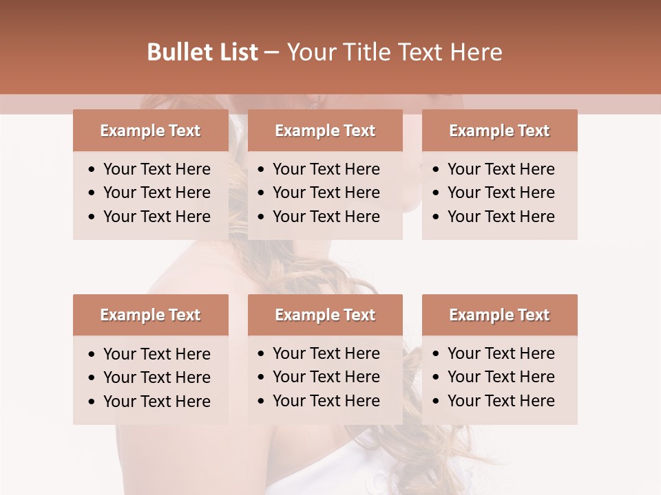 Blond Studio Necklace PowerPoint Template