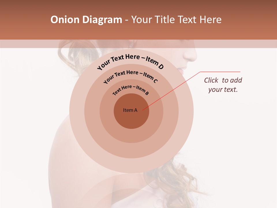 Blond Studio Necklace PowerPoint Template