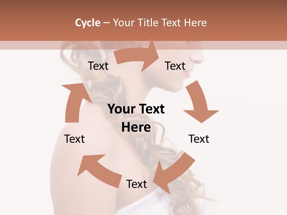 Blond Studio Necklace PowerPoint Template