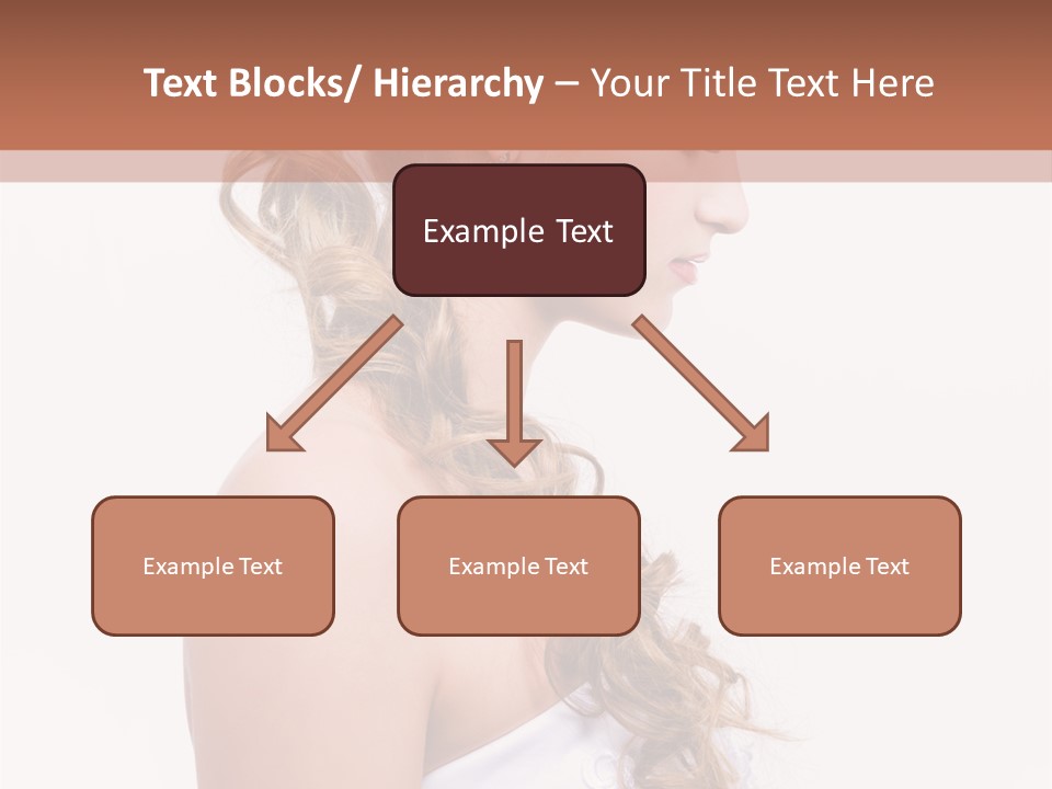 Blond Studio Necklace PowerPoint Template
