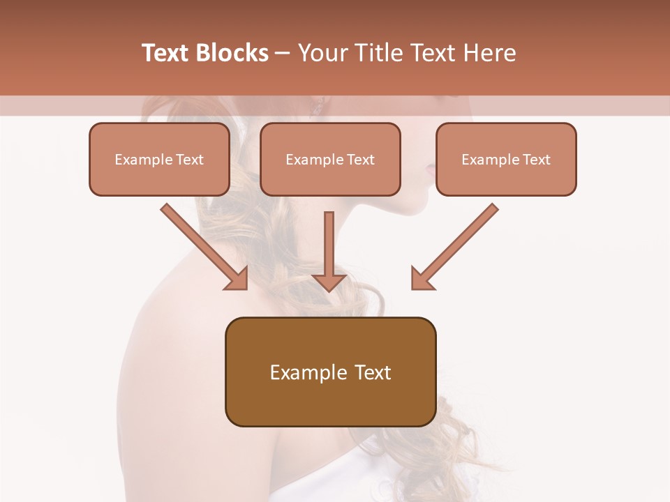 Blond Studio Necklace PowerPoint Template